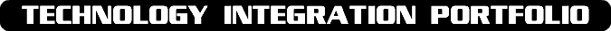 technology integration portfolio